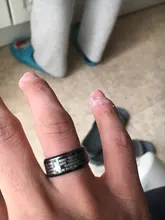 Nextvance-anillos de Cruz de templario de caballero, banda negra Punk de cruzados para hombres, joyería de promesa, envío directo