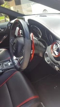 Paleta de extensión de cambios para volante de coche Mercedes Benz, etiqueta de goma DSG para modelos AMG, A45, C63, CLA45 y para GLA, CLS, GLS, W205 y W213