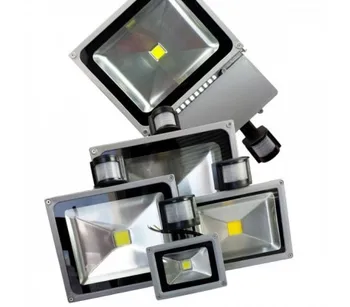 

Led spotlight with motion sensor and twilight COLD light 6500k ext IP65