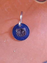 Tag-Pendant-Collar Name-Plate-Accessories Cats Custom Kitten Round Pink Engraved Cat-Id-Tag