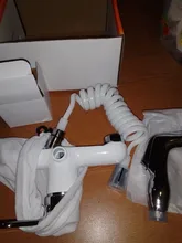 Faucet Toilet-Cleaner-Set Bidet-Sprayer Shower White Wall-Mounted Accoona A3167G