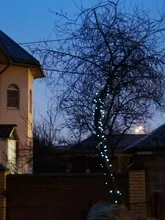 Light Fairy-String Wedding-Decoration Christmas Garden Solar Waterproof Holiday LED 7M