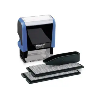 

Stamp 4912/DB typo Printy 4.0 self-set, 4 strings, 47x18mm, blue, Russ, 1 Cash