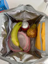 Bolsa de almuerzo portátil, nueva bolsa de caja de almuerzo con aislamiento térmico, bolsa de refrigeración Bento, bolsa de almuerzo, contenedor de comida escolar, bolsas de almacenamiento