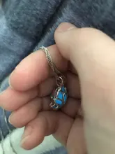 Colgante con forma de flor de loto para mujer, luminoso, luminoso, Luna oscura, collar para mujer, Yoga, oración, joyería de budismo