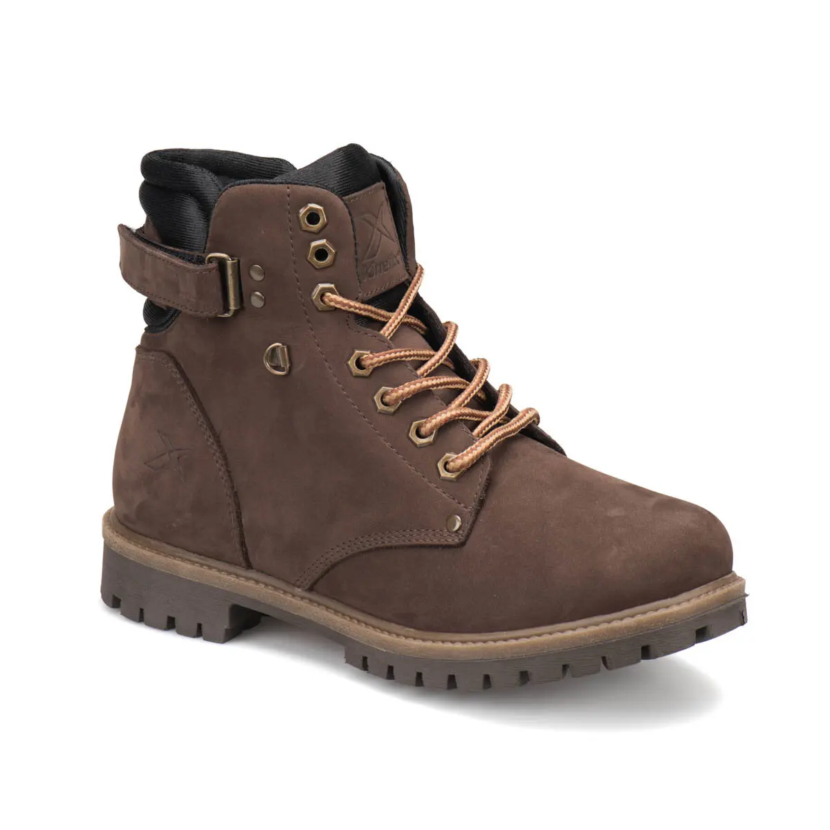 

FLO Flo Brown Men Boots Shoes SALVADOR KINETIX