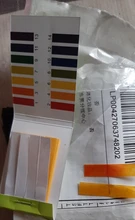 1 juego = 80 tiras Profesional 1-14 pH papel de tornasol ph tiras de prueba de agua cosméticos la acidez del suelo, tiras de prueba con tarjeta de control