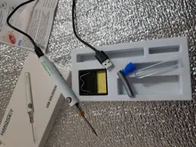 5V8W USB Mini soldador eléctrico al aire libre de trabajo aéreo de bajo voltaje 5v8w calefacción rápida soldador eléctrico herramienta de soldadura