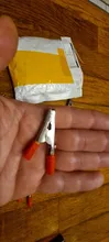 Alligator Clips-Clamps Crocodile-Clips Insulated Cable Lead-Testing Metal 10pcs/Lot Plastic-Handle