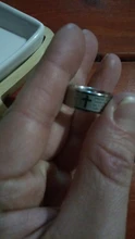 Letdiffy-anillo de acero inoxidable con letras cruzadas para hombre, sortija de oración de Biblia español, nunca se decolora, anillos con letras