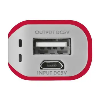 

Power Bank first 2200 mAh color RossoTRUST6.35