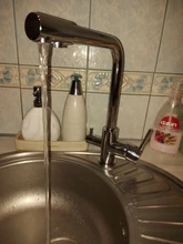 Faucet Taps Deck-Mounted Crane Purified Water-Kitchen-Faucet Cold-Water-Mixer Dual-Handles