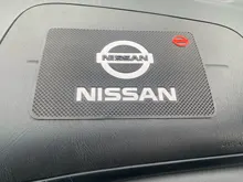 Alfombrilla antideslizante con logotipo de coche, alfombrilla antideslizante con soporte para teléfono, para Nissan, Nissan, Tiida, Teana, Skyline, Juke, x-trail, Almera
