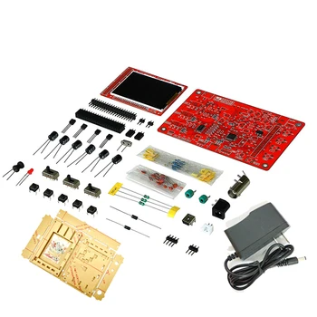 

Taidacent 2.4 inch TFT Color Screen DSO138 Digital Oscilloscope Production Kit Handheld Pocket DIY Mini Oscilloscope Kit