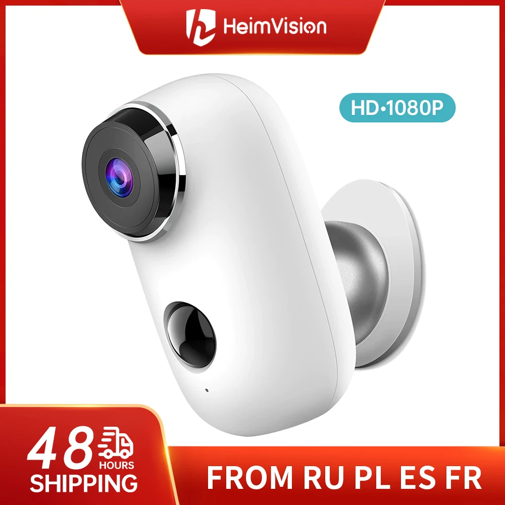 HeimVision HMD2 IP Camera 1080P Wireless Rechargeable Battery Weatherproof Solar Panel Continuously Supply Power Security | Безопасность