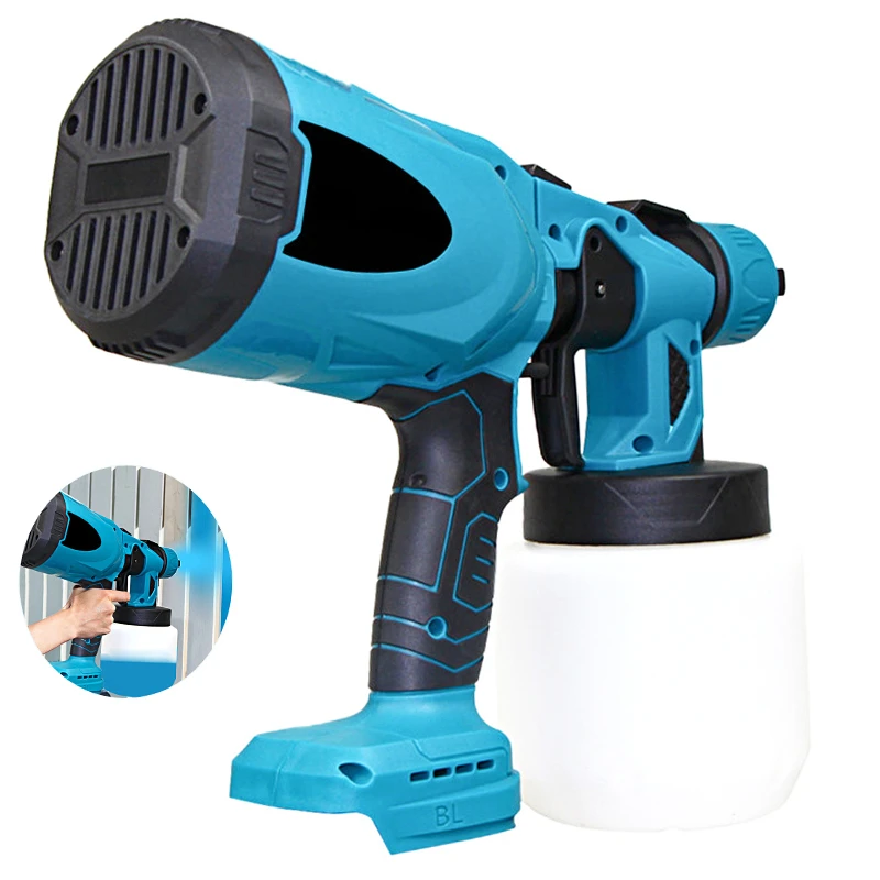 Electric Paint Gun Sprayer Electric Paint Spray Gun Battery Paint