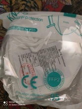 Mascarilla FFP2 KN95 de 5 capas, máscara Facial de filtración, antipolvo, protectora de la boca, reutilizable, FFP3, 100 Uds.