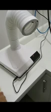 Extractor de polvo de 60W, aspiradora Dental, equipo de laboratorio, máquina de succión de polvo para pulido