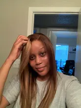 Peluca de cabello humano brasileño con malla Frontal para mujer, postizo de encaje Frontal con degradado 13x4, predesplumada con encaje Frontal, pelo de bebé