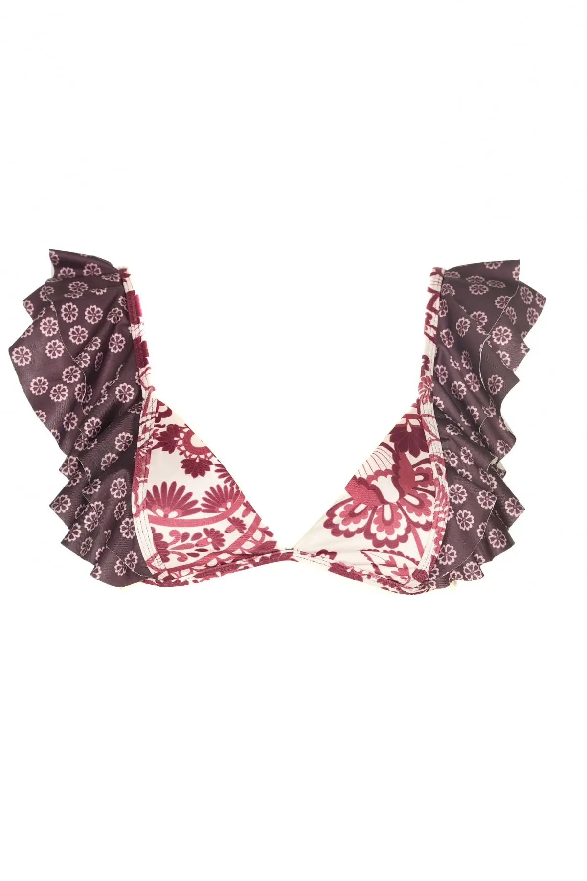 Trendyol рюшами Треугольники ВЕРХ КУПАЛЬНИКА TBESS20BU0177