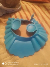 Gorro de baño para bebé, protector de ojos resistente al agua, ajustable, para ducha de bebé