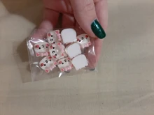 Nuevo pequeño conejo lindo Oso de Arte de uñas decoración jalea de decoración para uñas creativa giro encantador manicura bricolaje Accesorios