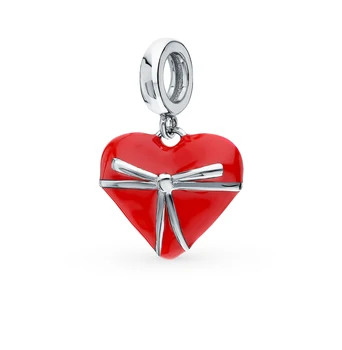 

Silver Pendant with enamel sunlight sample 925