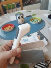 Termómetro infrarrojo Digital para la frente, herramienta de medida de la fiebre sin contacto para bebés y adultos