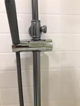 Soporte de cabezal de ducha ajustable de 18-25mm, abrazadera de 22mm, Riel de ducha, accesorios de baño, rotación de 360 °