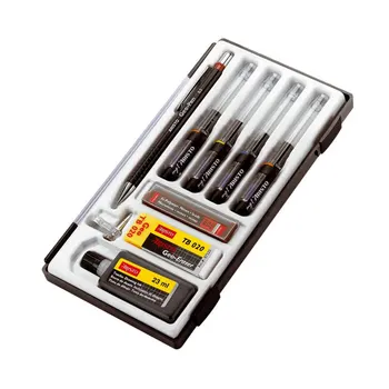 

Set Rapidograph-isografics Aristo MG1: 0.35mm. 0.5mm. 0.7mm 8 PR