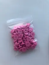 Pin de goma de PVC de colores para broche de joyería, 50 Uds.