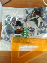 Regulador de voltaje oscurecimiento AC 220V 2000W SCR, controlador de velocidad del Motor, termostato, módulo regulador de voltaje electrónico