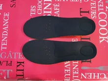 Aumento de la altura de plantillas para hombres/mujeres/2/3/5 cm invisiable soporte ortopédico con arco plantillas con absorción de impacto/azul/color negro