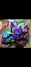 Wedding-Decoration House Artificial Butterfly Plastic 12pcs 8-Colors 5cm Scrapbooking