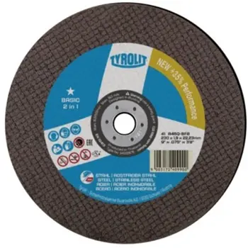 

CUTTING DISC INOX 230X2X22 MM TO 30 Q-BFB BASIC * TYROLIT