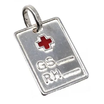 

Silver Plate 925 Sterling m rectangular network cross 18mm. Group [AB5229GR] -Customizable-RECORDING INCLUDED IN THE PRICE