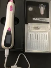 Nuevo bolígrafo de Plasma láser topo tatuaje peca verruga Etiqueta de eliminación pluma mancha removedor de cara LCD cuidado de la piel de la máquina de la belleza