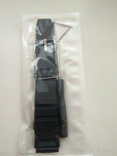 Correa de silicona para reloj de hombre, correa de goma de buceo deportiva negra de 18, 20 y 22mm, hebilla de acero inoxidable plateada para Casio