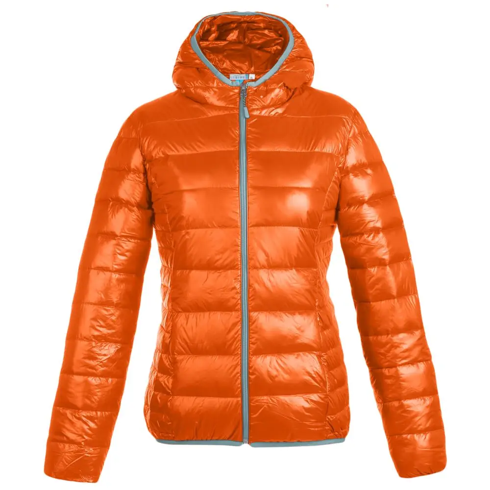 Куртка пуховая женская Tarner Lady оранжевая 1441.20 Stride | Женская одежда