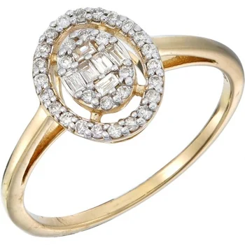 

Sargon jewelry ring with 37 diamonds in Yellow Gold