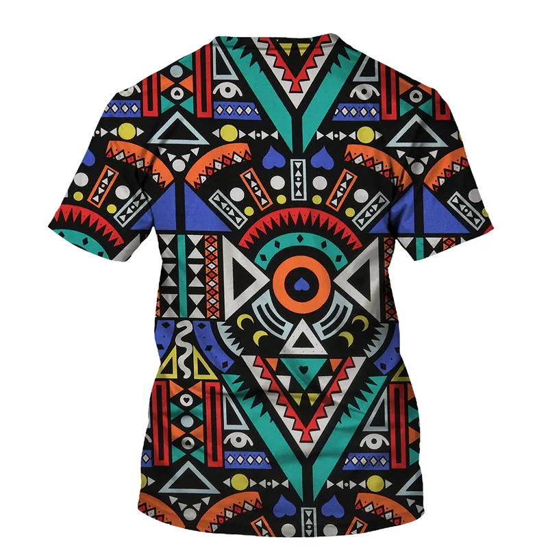 cool shirts for men Summer 3D African Print Men's/Women's T-Shirt Casual O Neck Short Sleeve Tee Top Vintage Style Dashiki Couple Streetwear Clothes men t shirts