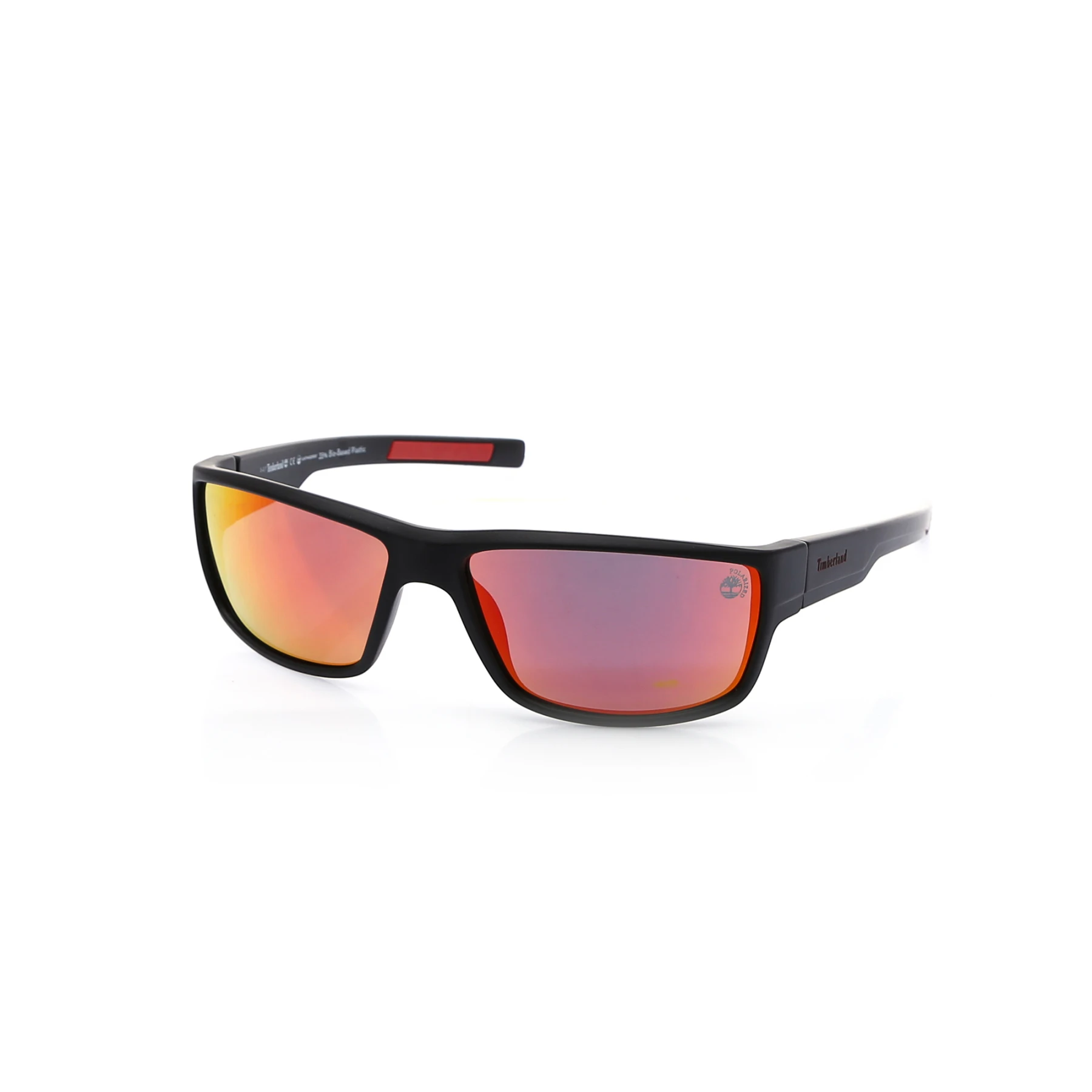 

Men's sunglasses tb 9153 02d bone black organic rectangle rectangular 63-16-135 timberland