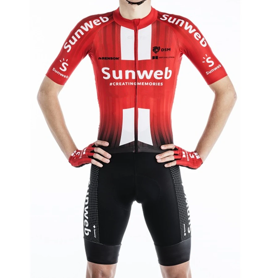 SUNWEB team новинка 2020 летний триатлонный костюм для мужчин одежда велоспорта ropa ciclismo