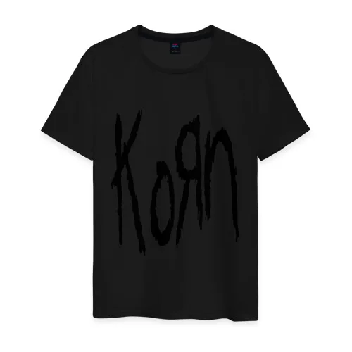 Мужская футболка хлопок Korn | одежда