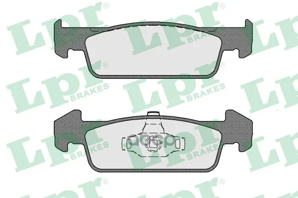 Колодки Тормозные Renault Logan Ii/Sandero Ii 8v 14- Пер. Lpr 05p1796 Lpr арт. 05P1796