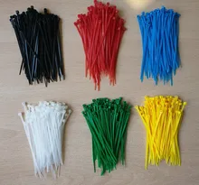 Cable-Organizer Wire-Strap Zip-Ties Ties-Color Self-Locking-Cable Velcro Plastic Nylon
