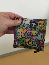 Bolso de compras grande y lavable, ecológico, reutilizable, de tela, plegable