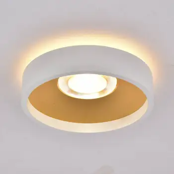 

Recessed Bahia gold and white