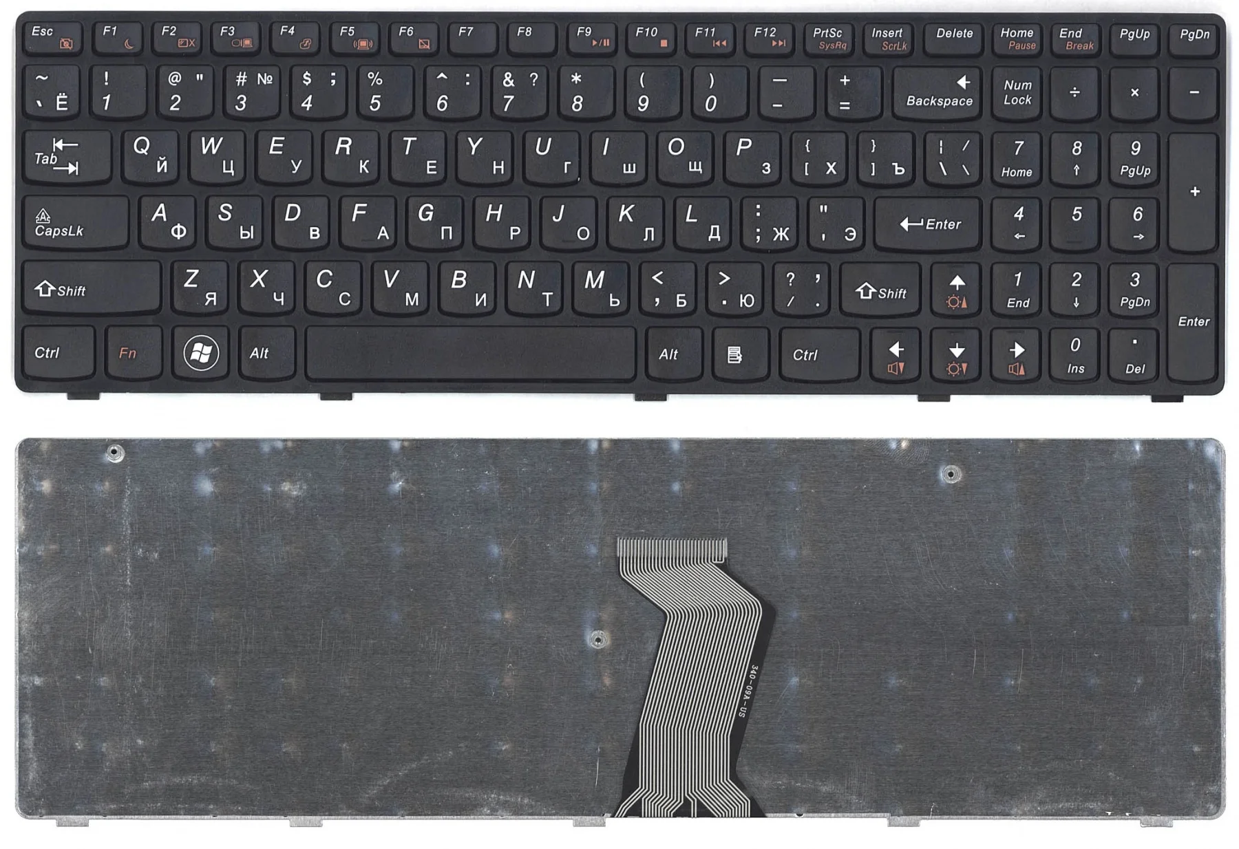 Клавиатура Lenovo IdeaPad G580 G585 G780 Z580 Z580A Z585 Z780 V580 черная | Компьютеры и офис