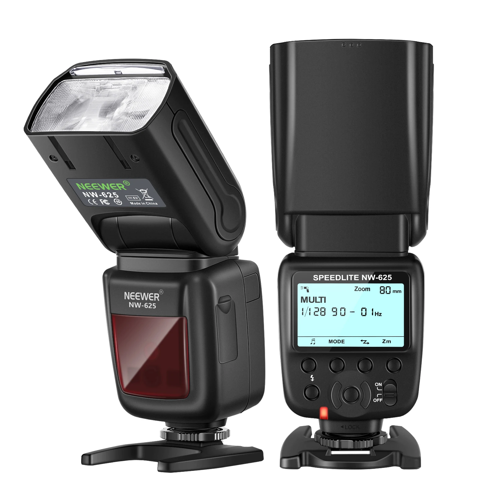 Вспышка Neewer NW625 GN54 для Canon Nikon Panasonic Olympus Pentax Fijifilm DSLRs и беззеркальных камер